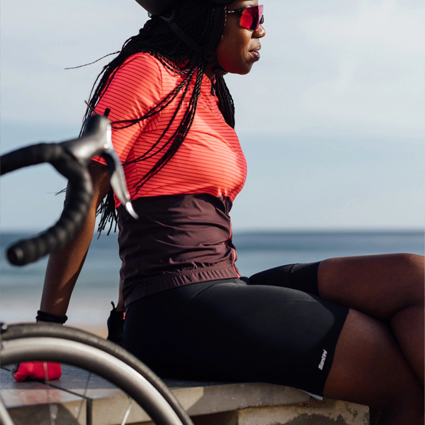 Women's shorts Santini Omnia - Black