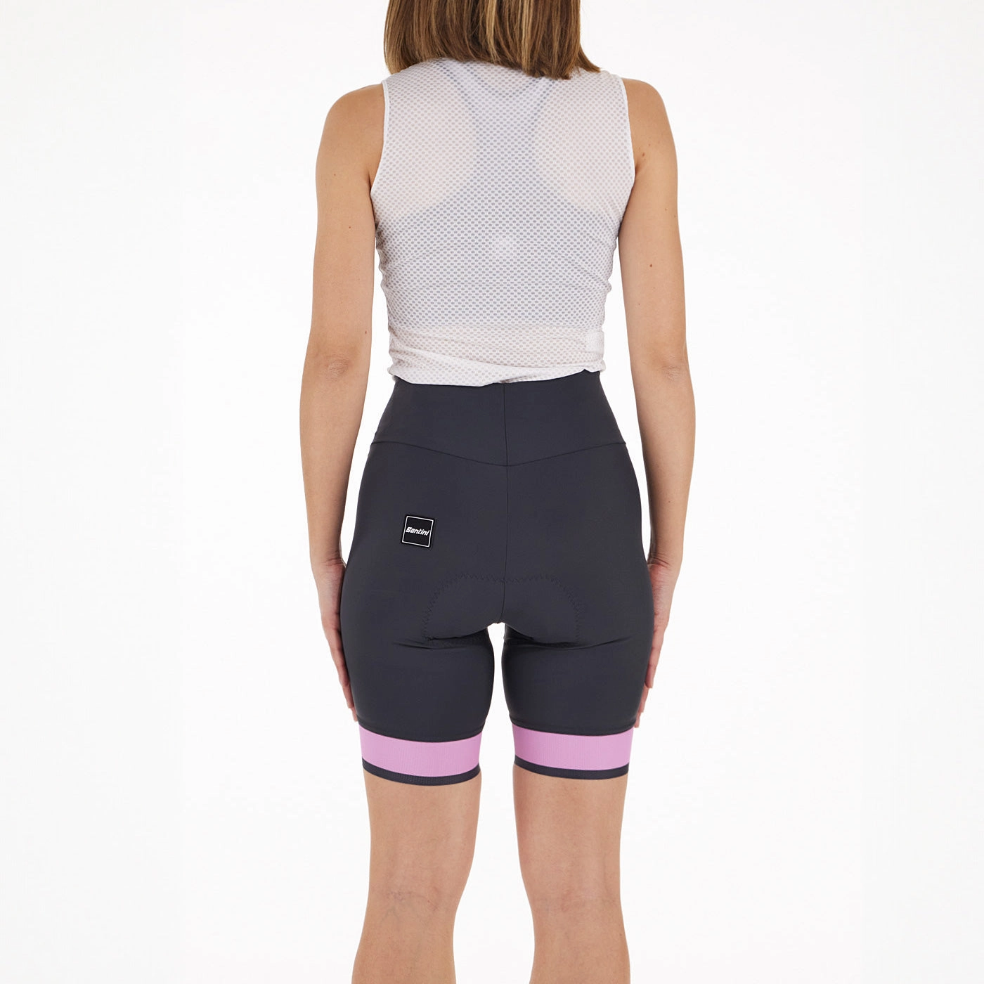 Women's shorts Santini Pure Jade - Gray