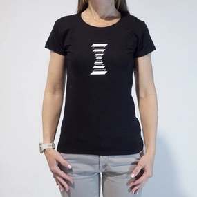 Women T-Shirt Giro d'italia Trofeo - Black