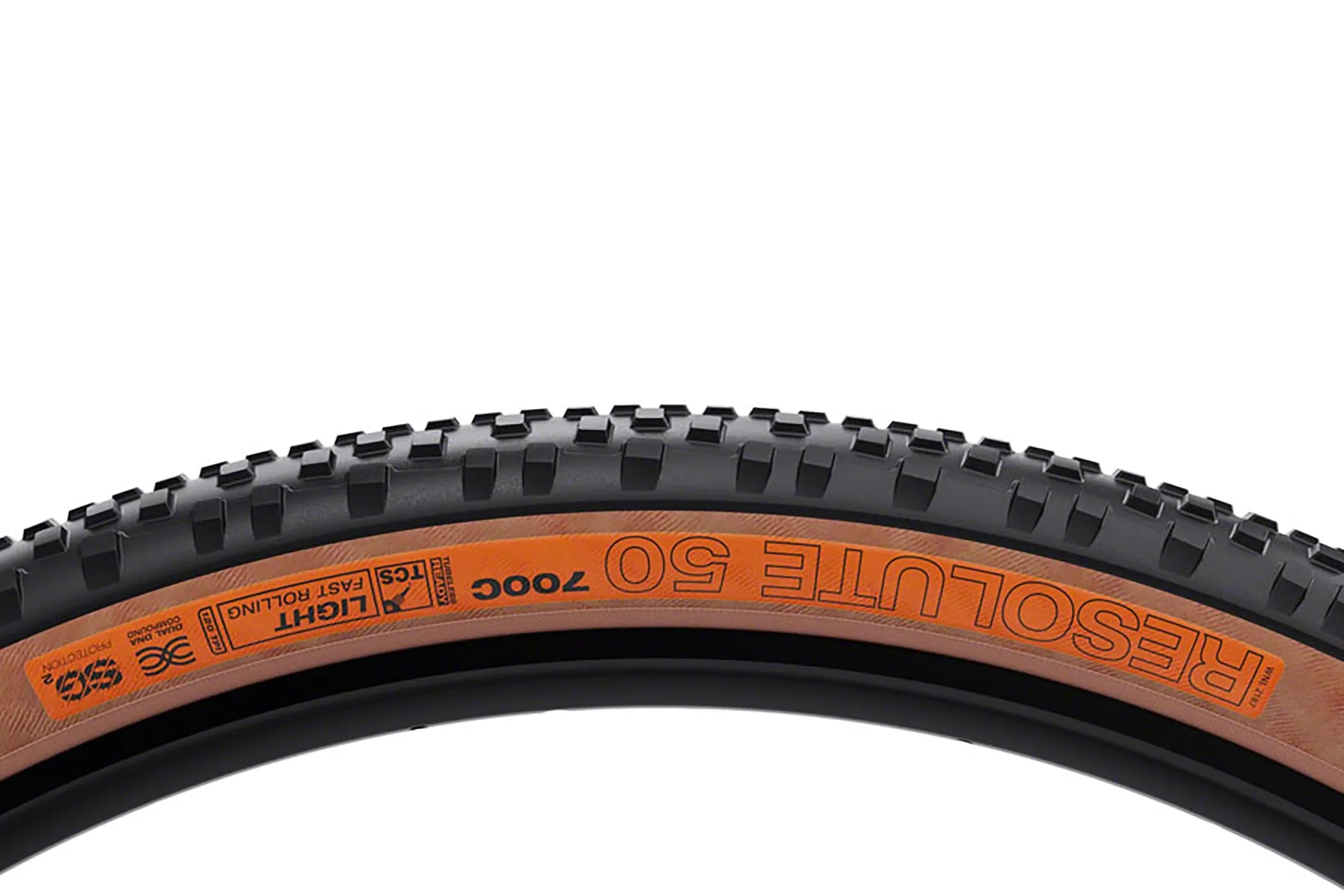 WTB Resolute Tire 700C Tubeless Light/Fast Rolling, Dual DNA, SG2