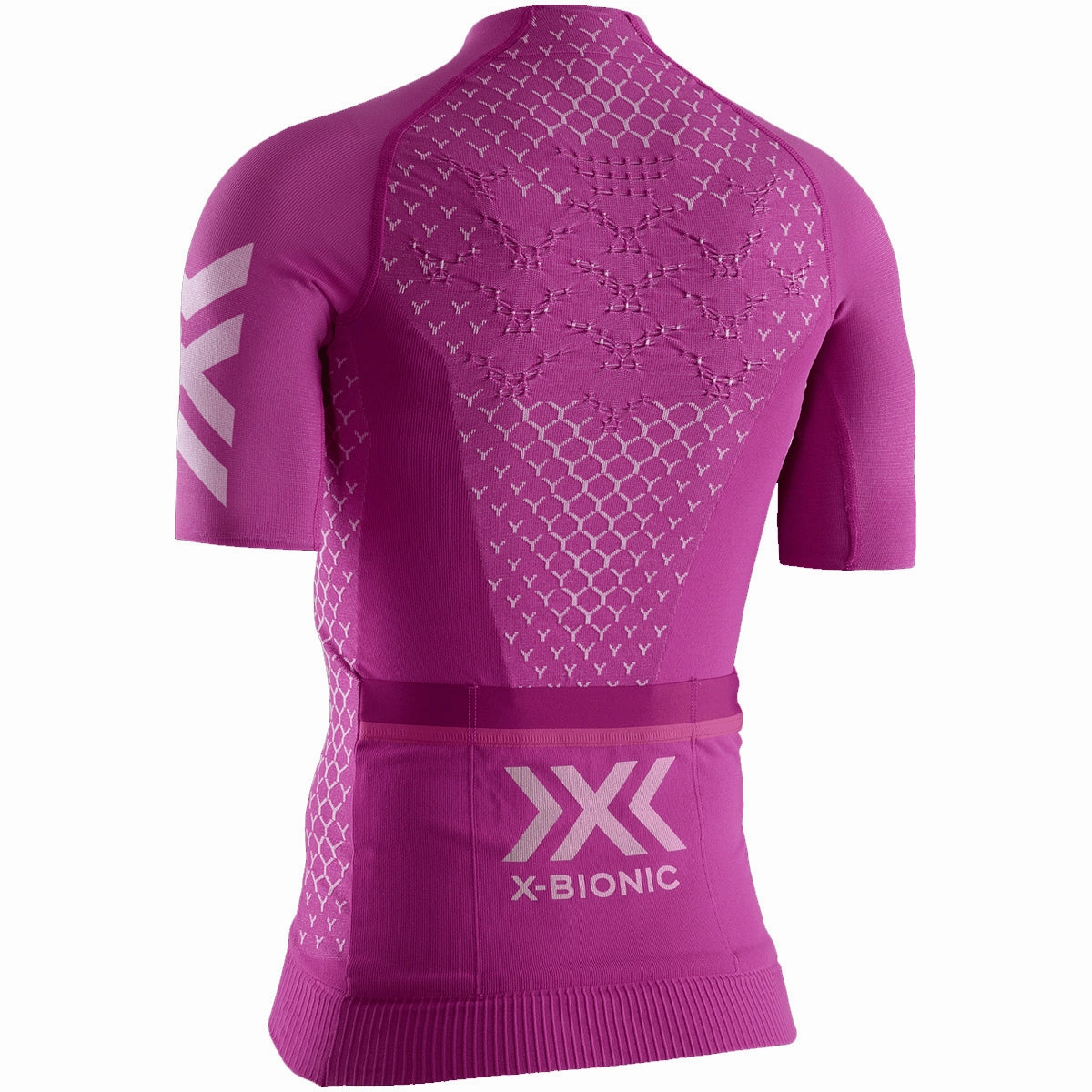 X-Bionic Twyce 4.0 Bike Zip woman jersey - Purple
