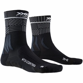 X-Socks MTB Control socks - Black stripe