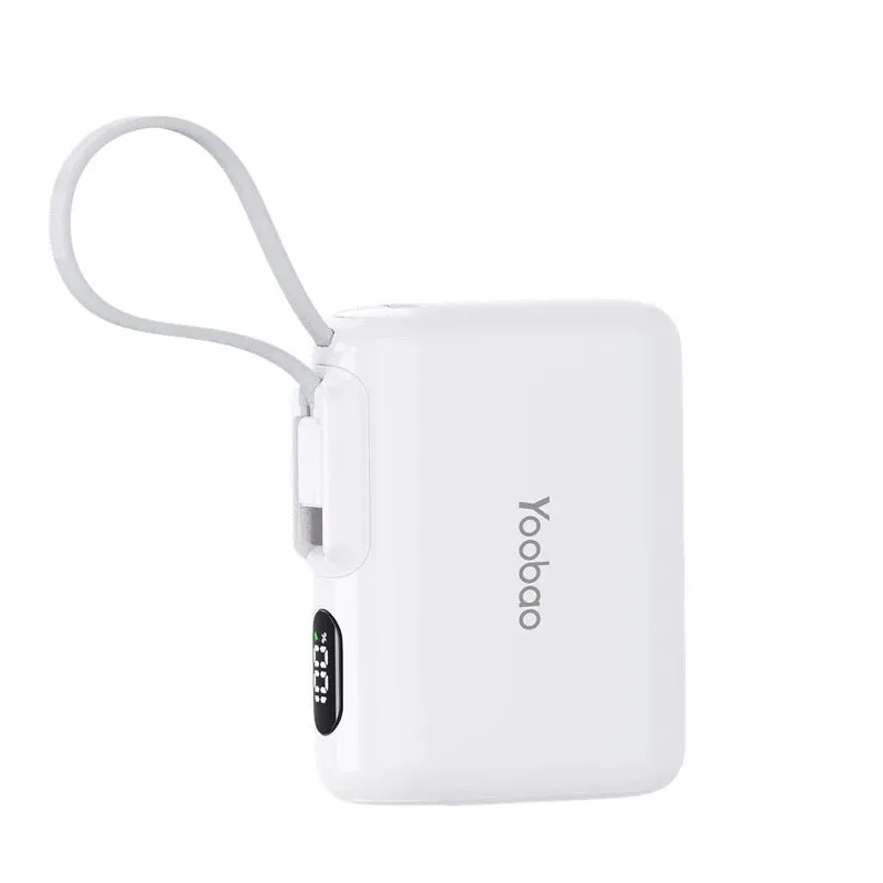 Hot Discount Deal Trending Savings Now Yoobao Q12 Pro 35W | Q12 22.5W 10000Mah Quick Charging Type-C Cable Powerbank