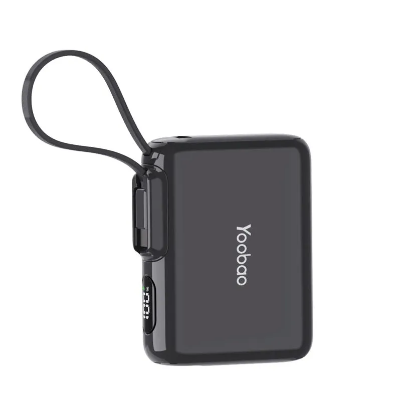 Limited Stock Offer Yoobao Q12 Pro 35W | Q12 22.5W 10000Mah Quick Charging Type-C Cable Powerbank