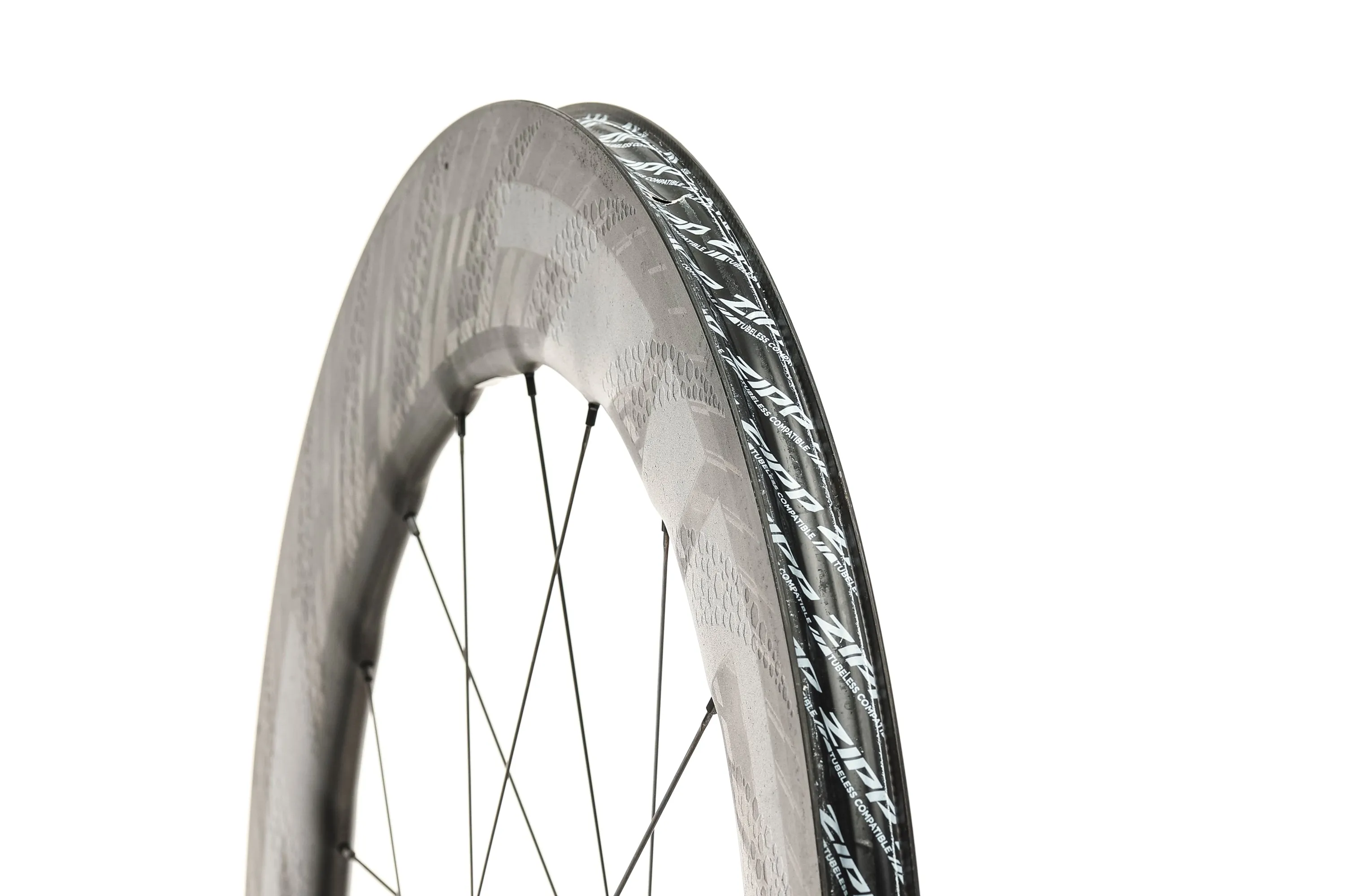 Zipp 858 NSW Carbon Tubeless 700c Front Wheel