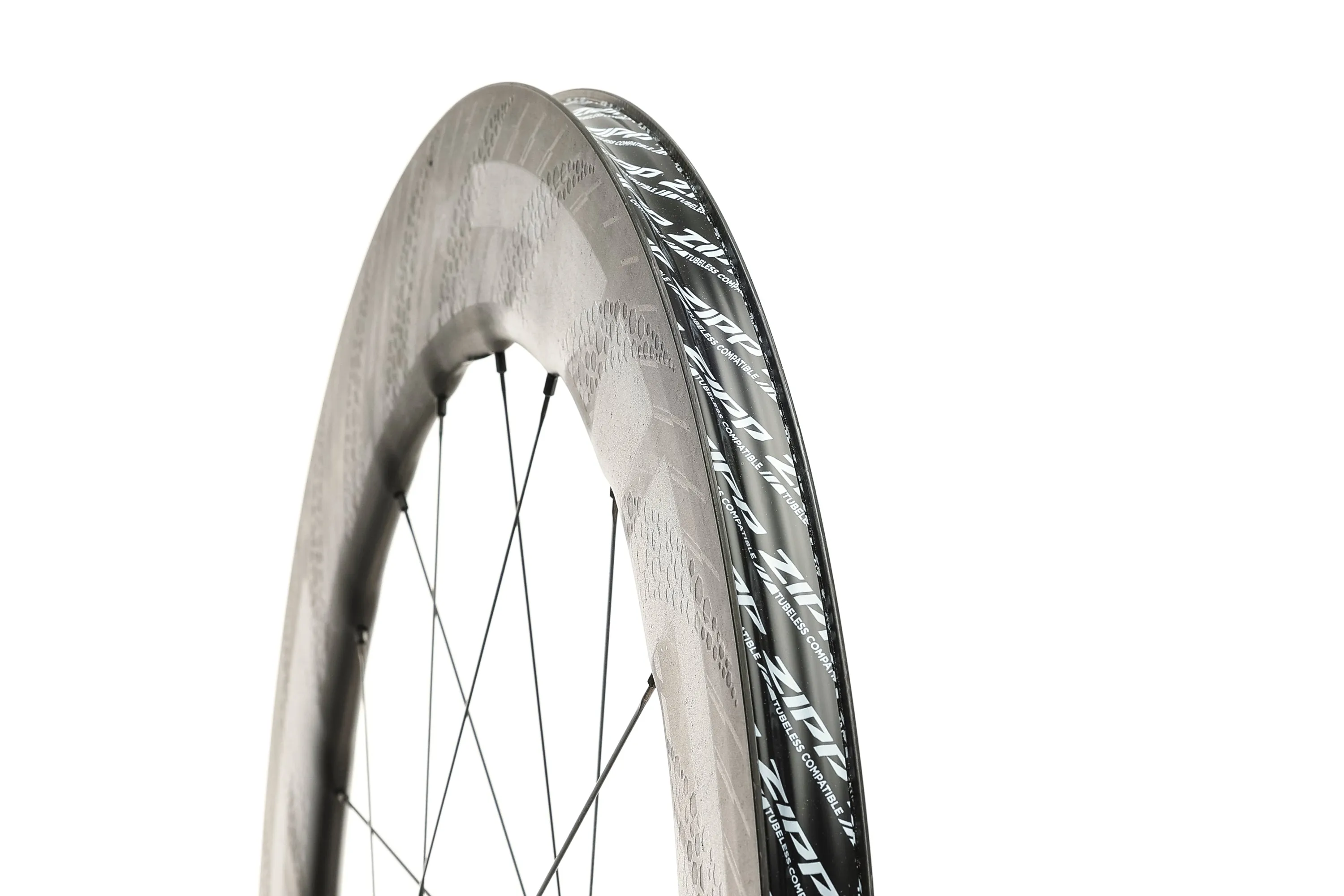 Zipp 858 NSW Carbon Tubeless 700c Front Wheel