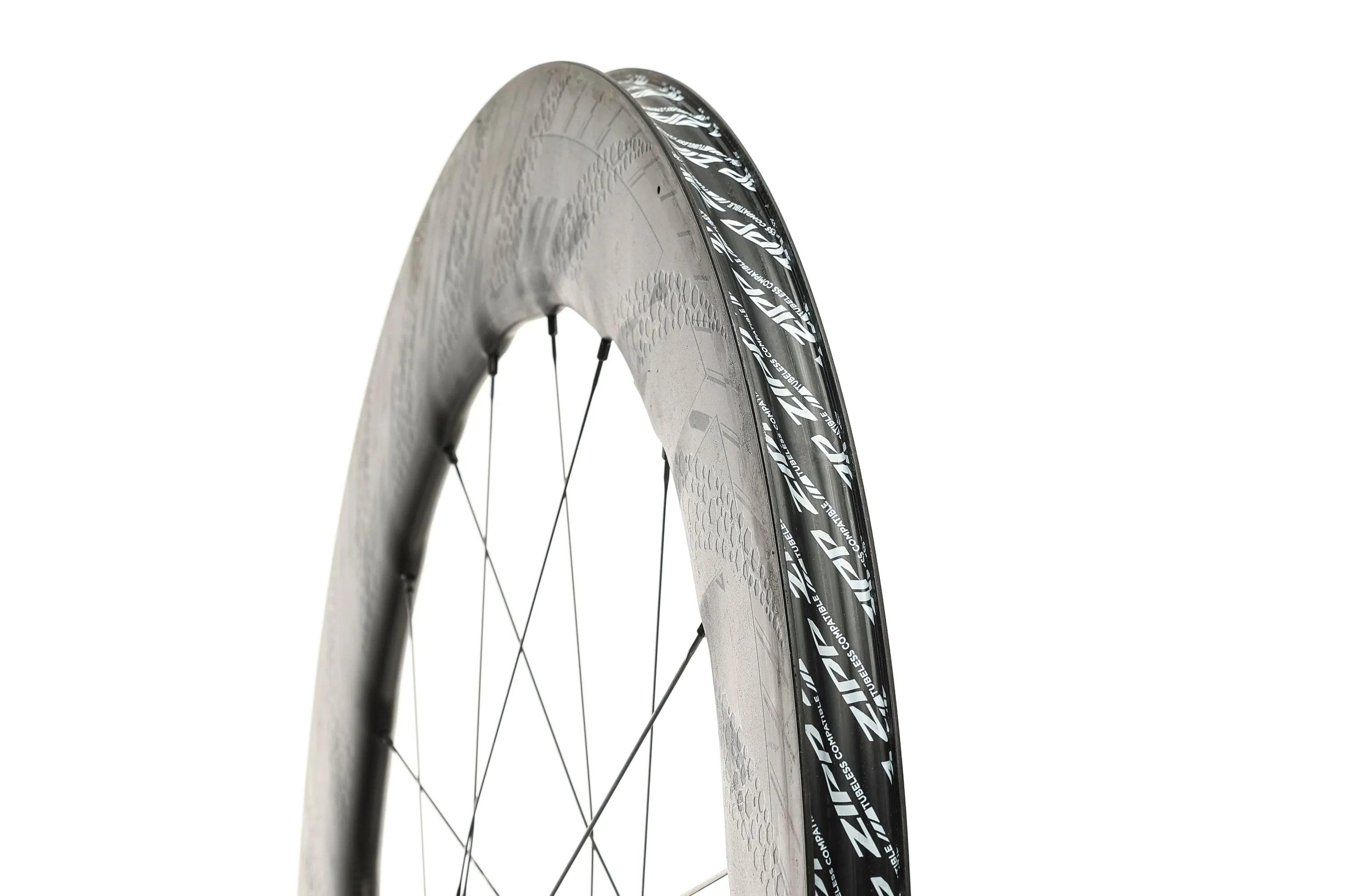 Zipp 858 NSW Carbon Tubeless 700c Front Wheel