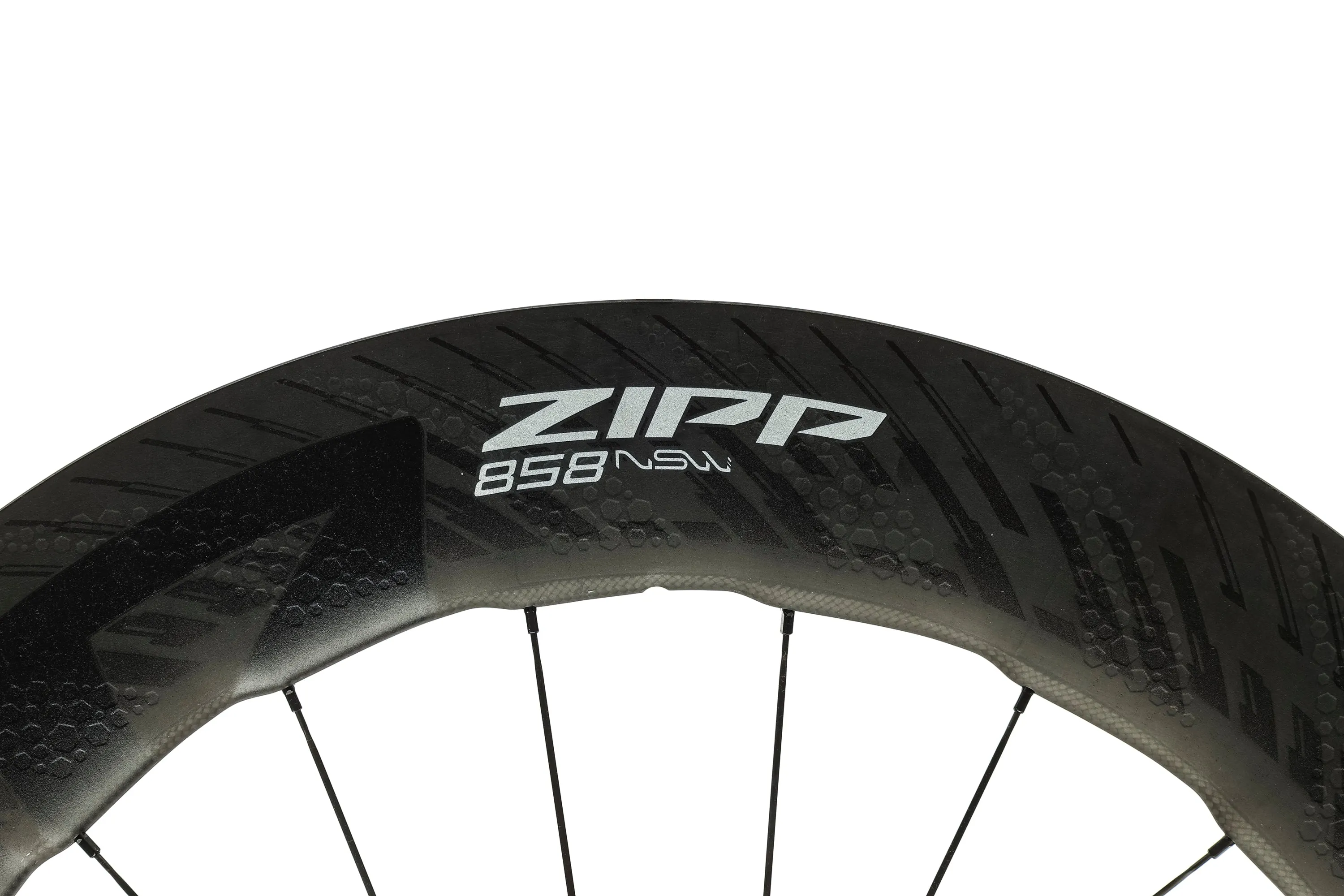 Zipp 858 NSW Carbon Tubeless 700c Front Wheel